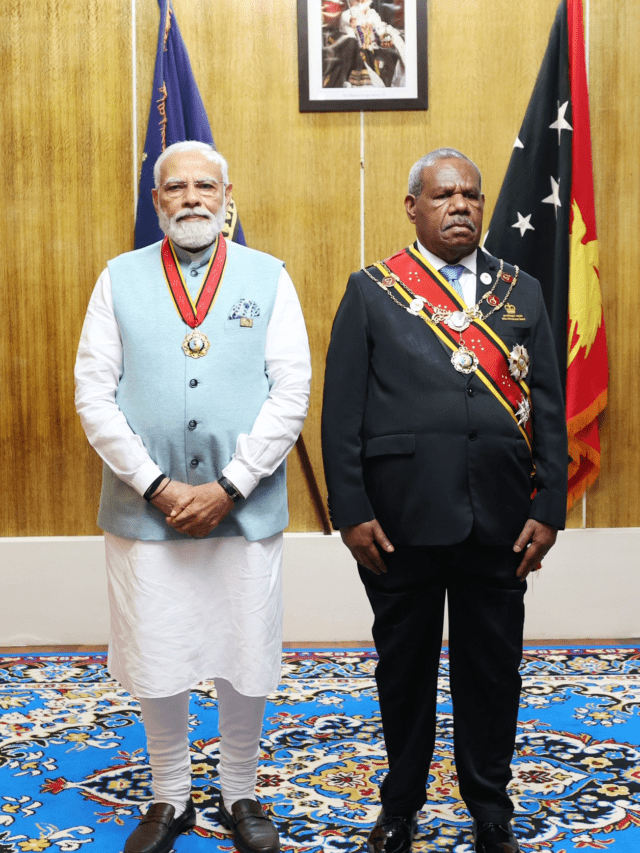 PM Modi Conferred With The Highest Honours Of Fiji And Papua New Guinea ...