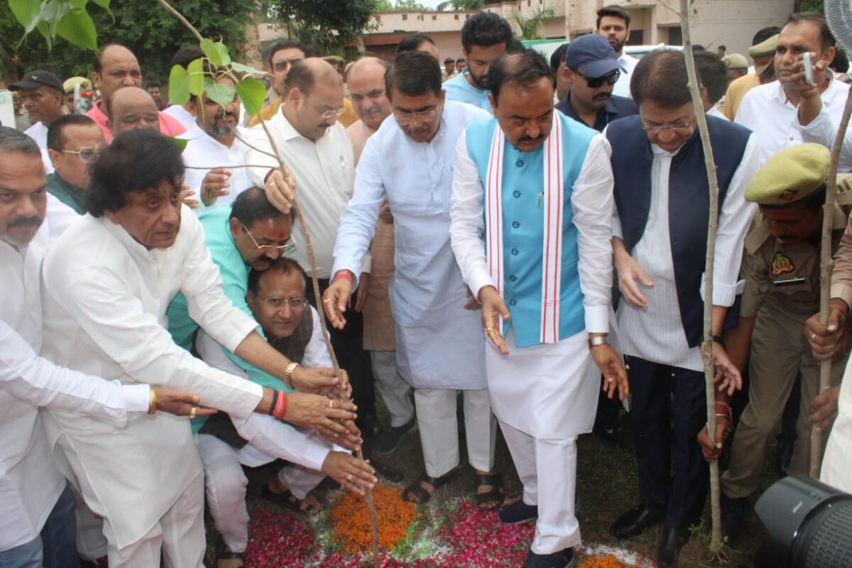 वृक्षारोपण केवल पौधे लगाने तक सीमित नहीं बल्कि हमारे भविष्य को सुरक्षित करने का संकल्प: केशव